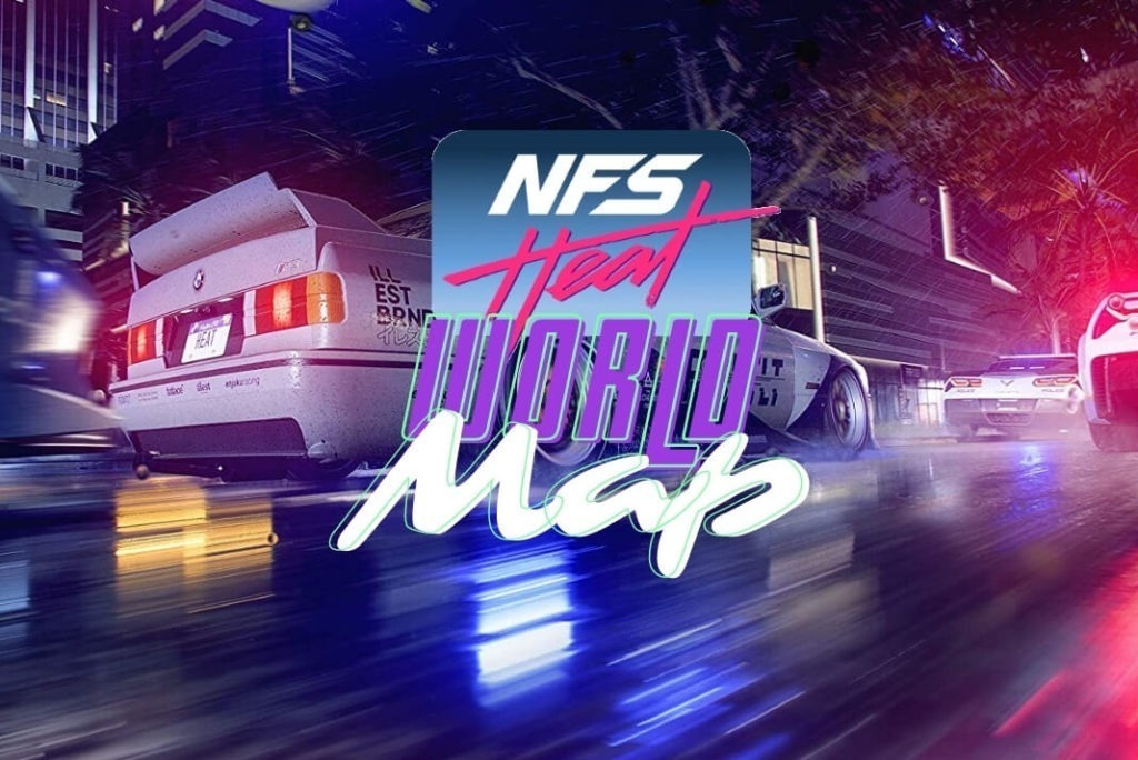 Need For Speed Heat World Map - Karte