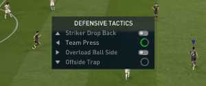 Fifa 21 Team Pressing Taktik für Verteidigung