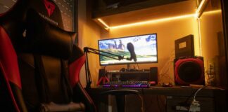 Gaming Stuhl mit Massage