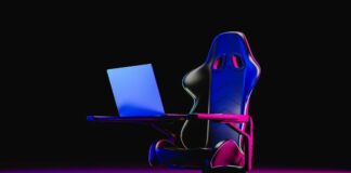 Gaming Stuhl mit RGB